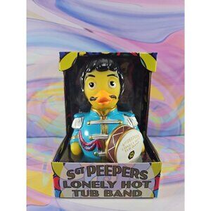Celebriducks Sergeant Peepers Rubber Duck Collectible New in Box Music 60s